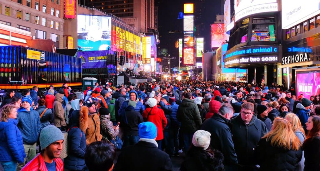 Histórico: No habrá fiesta de fin de año en Nueva York por primera vez en 114 años