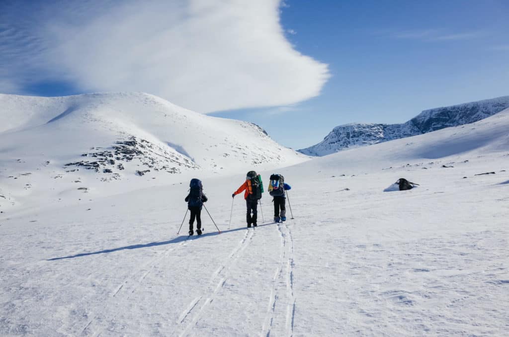 Bluebird backcountry