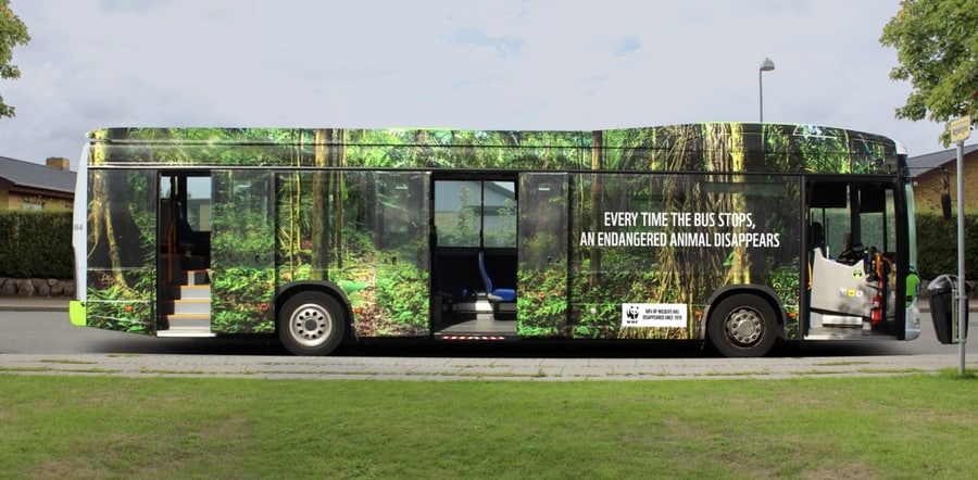 image animales en peligro de extinción autobus 2