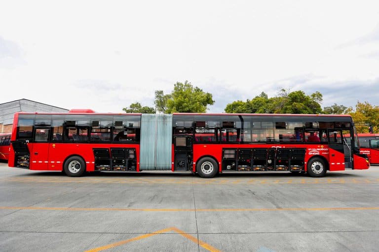 Ciudad de México tiene su primer autobús que es 100% eléctrico