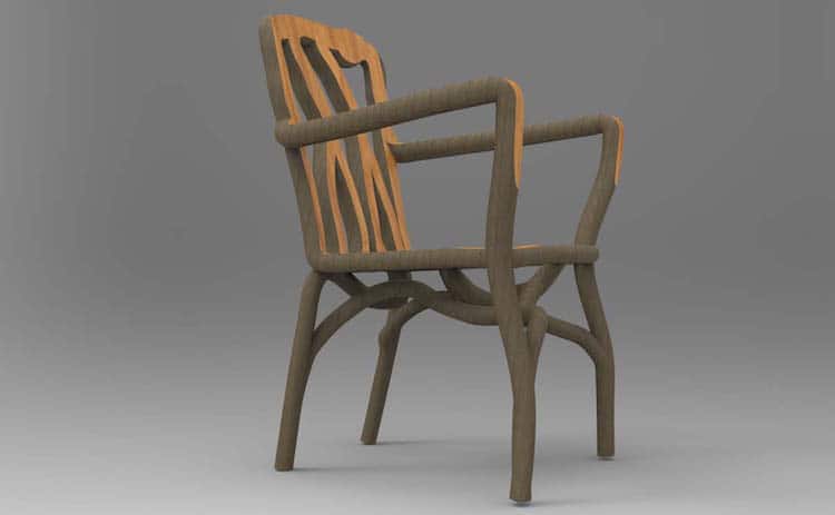 image árboles full grown chair gavin munro 4