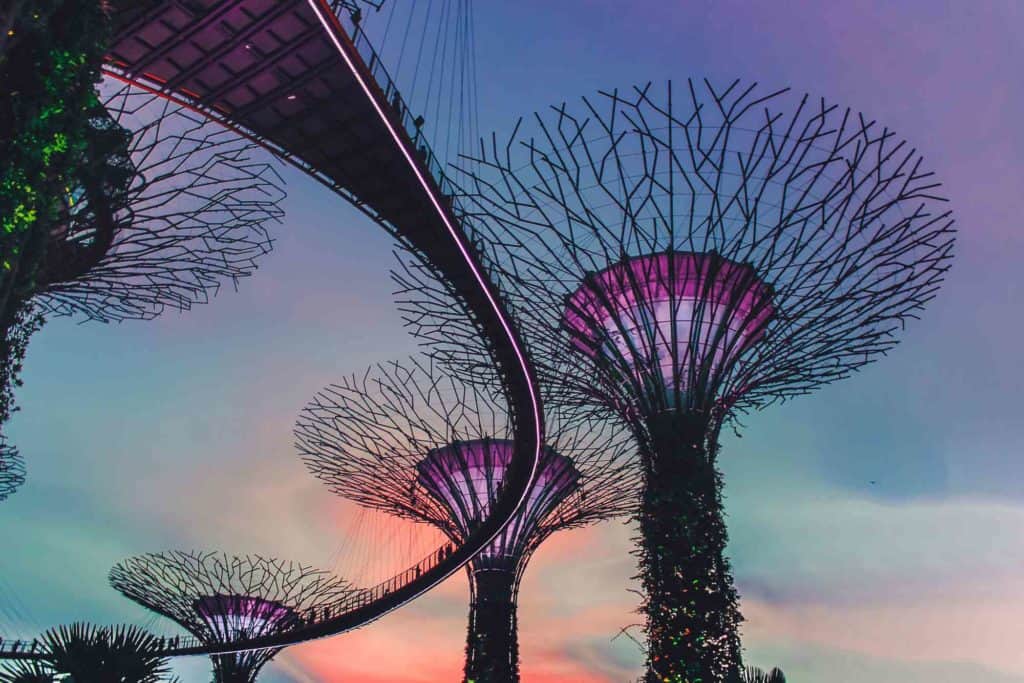 image gratis en singapur gardens by the bay singapur