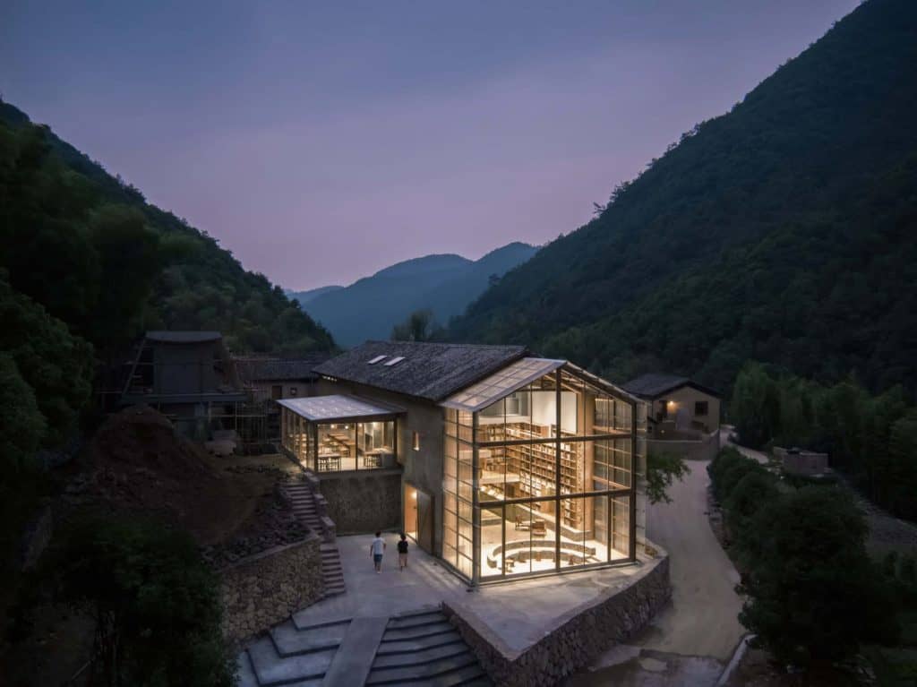 En China existe un hotel biblioteca en el cual puedes pasar la noche