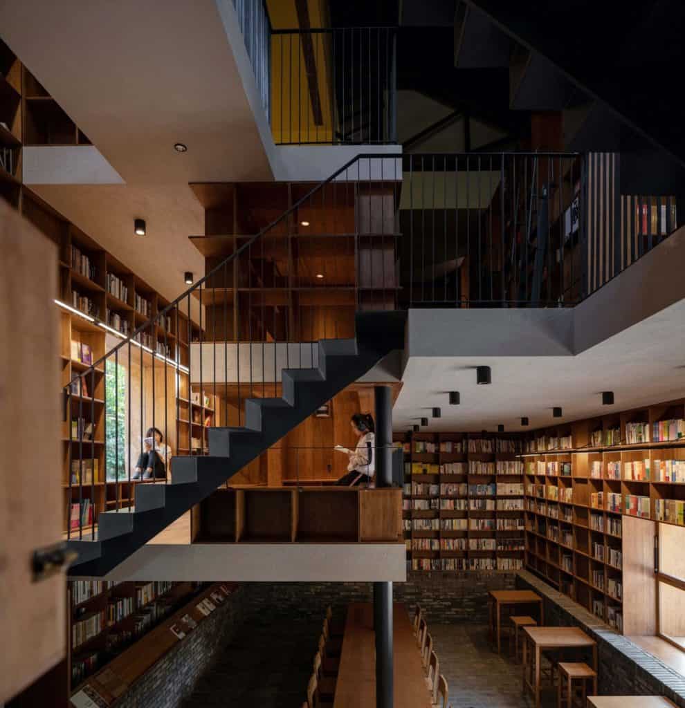 En China existe un hotel biblioteca en el cual puedes pasar la noche