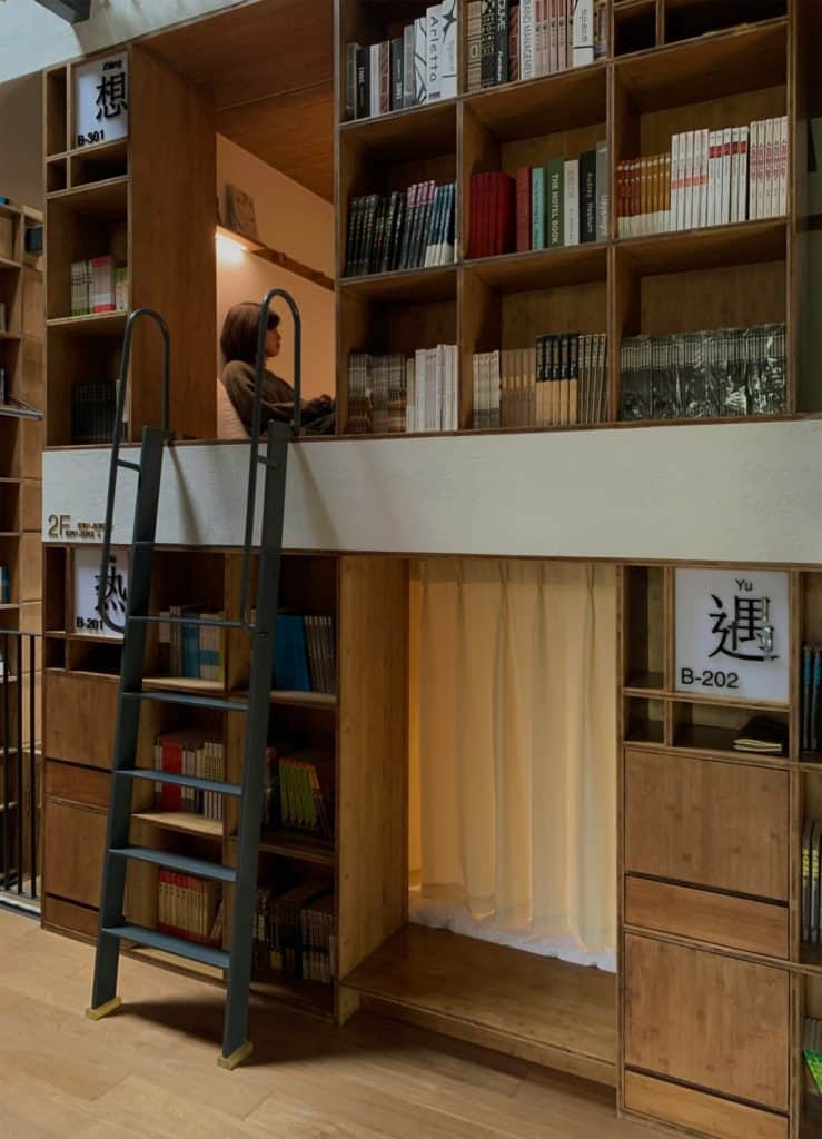 En China existe un hotel biblioteca en el cual puedes pasar la noche