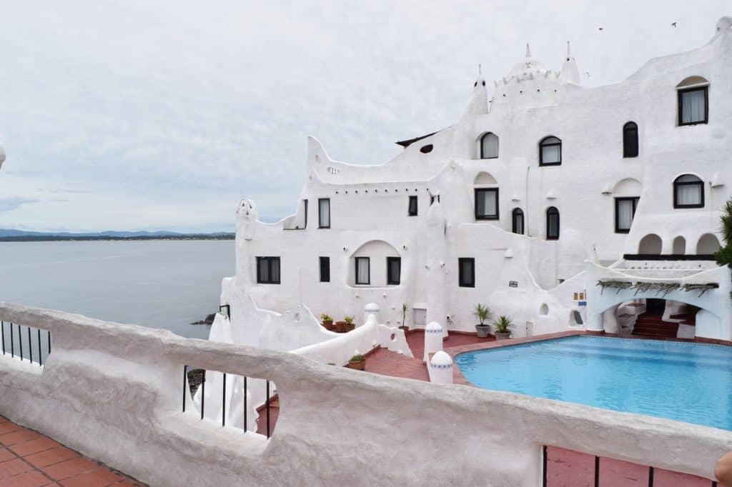 Casapueblo, Punta del Este con lluvia