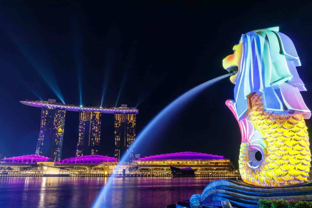 image gratis en singapur merlion singapur