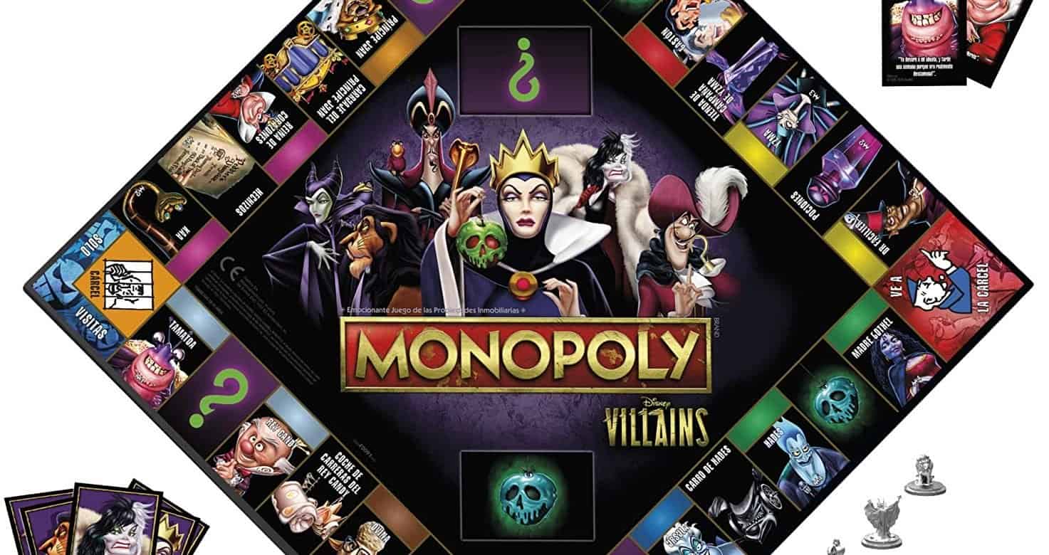 Monopoly lanza una edición especial donde los protagonistas son los villanos de Disney