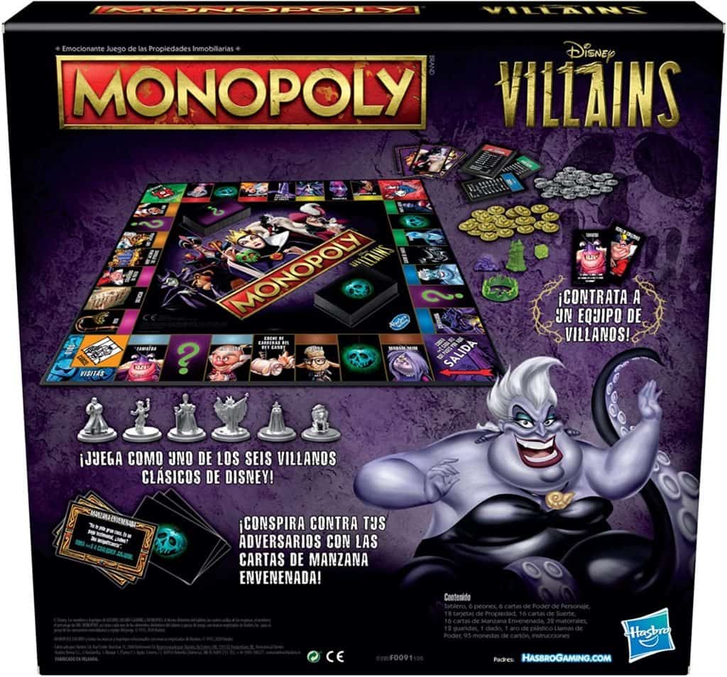 Monopoly lanza una edición especial donde los protagonistas son los villanos de Disney