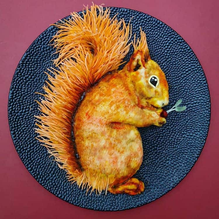 image comidas diarias saludables Esta creativa madre convierte las comidas diarias saludables en increibles obras de arte 3