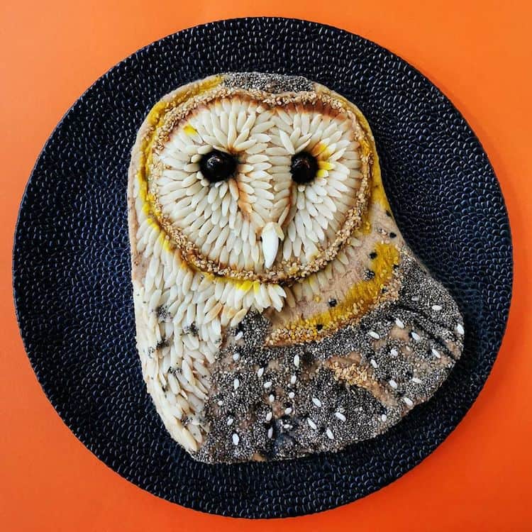 image comidas diarias saludables Esta creativa madre convierte las comidas diarias saludables en increibles obras de arte 6