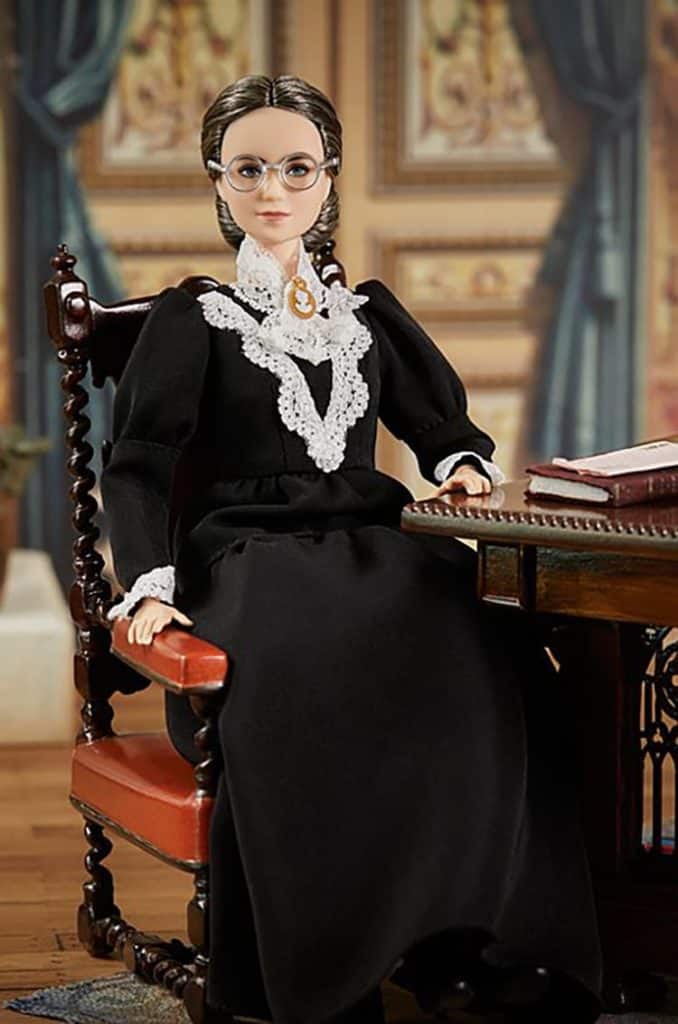 Mattel presenta una Barbie inspirada en Susan B. Anthony para celebrar el 100° aniversario del voto femenino en Estados Unidos