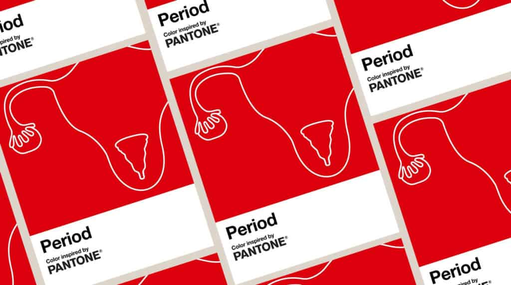 image Pantone lanza Period Pantone lanza Period un tono rojo que coincide con el color del flujo menstrual saludable para romper los estigmas y tabues sobre la menstruacion 2