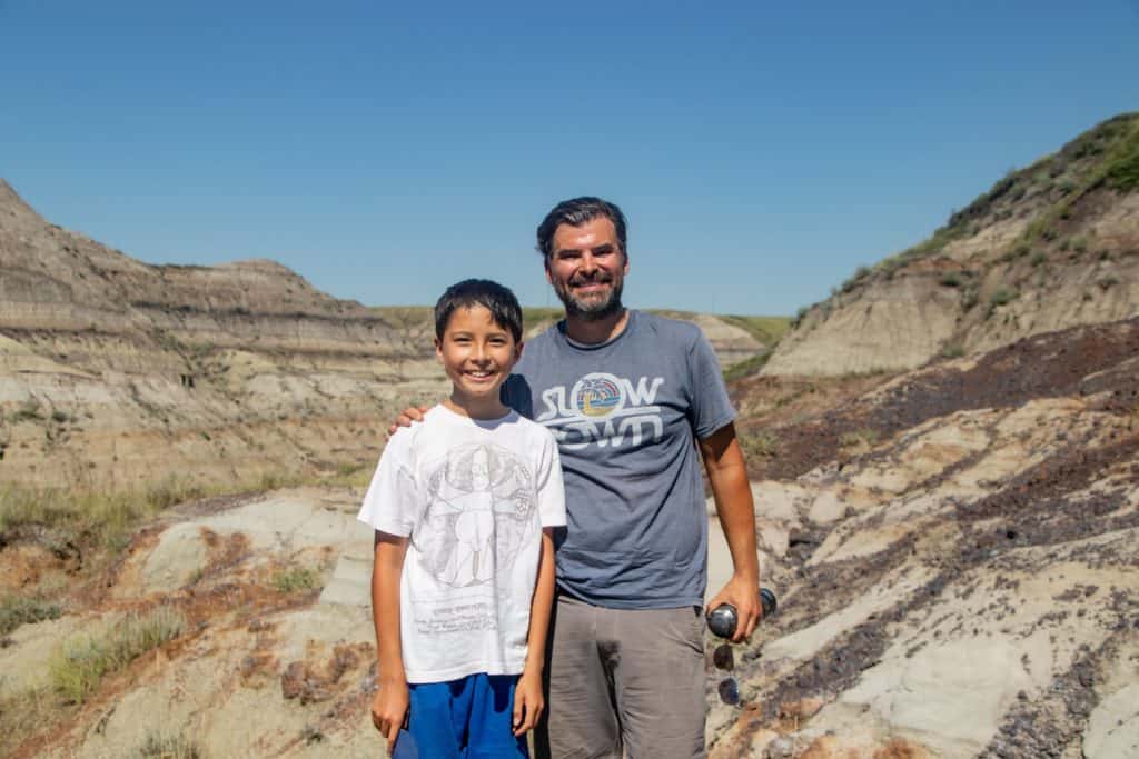 Canadá: un niño de 12 años encontró restos fósiles de dinosaurio