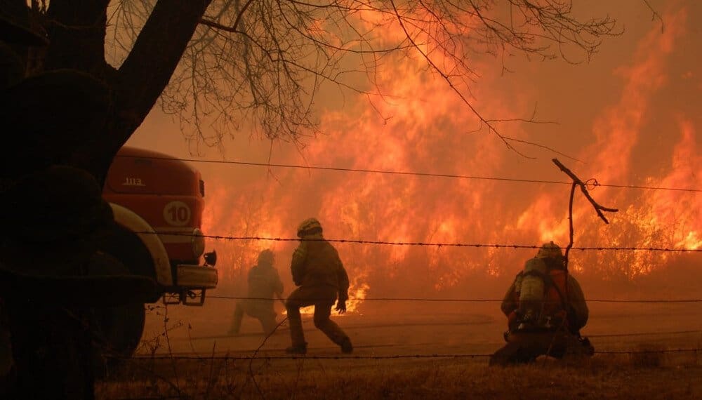 Argentina: llovió en la provincia de Córdoba luego de 5 meses de sequía y ayudó a extinguir los incendios por unas horas