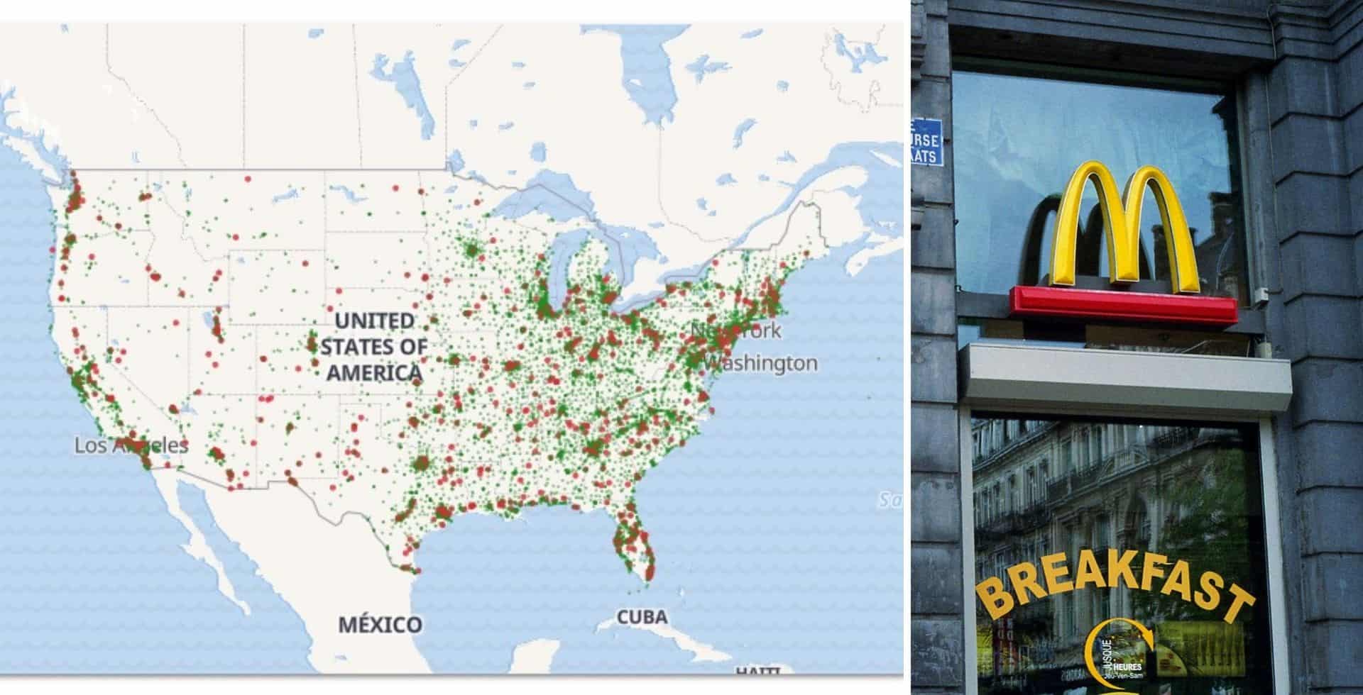 Estados Unidos: desarrollaron una página que muestra en qué McDonald's funciona la máquina de helados