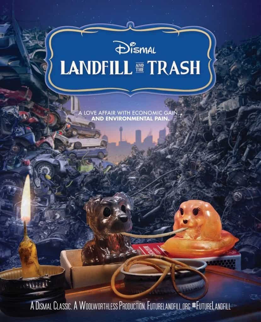 Esta campaña crea parodias de posters de películas de Disney para denunciar sobre la contaminación de los juguetes plásticos