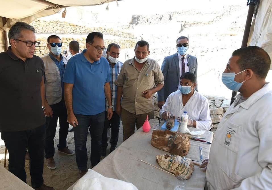 Hallaron alrededor de 80 nuevos sarcófagos en Saqqara, Egipto