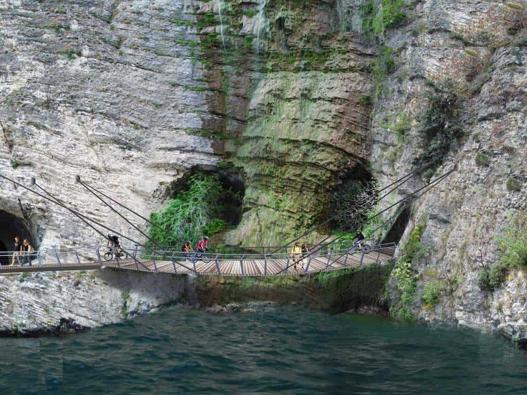 Italia: construyen un sendero para bicicletas que rodeará el Lago de Garda