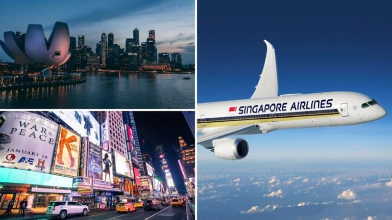 Singapore Airlines inicia sus vuelos sin escala entre Singapur y Nueva York a partir de Noviembre