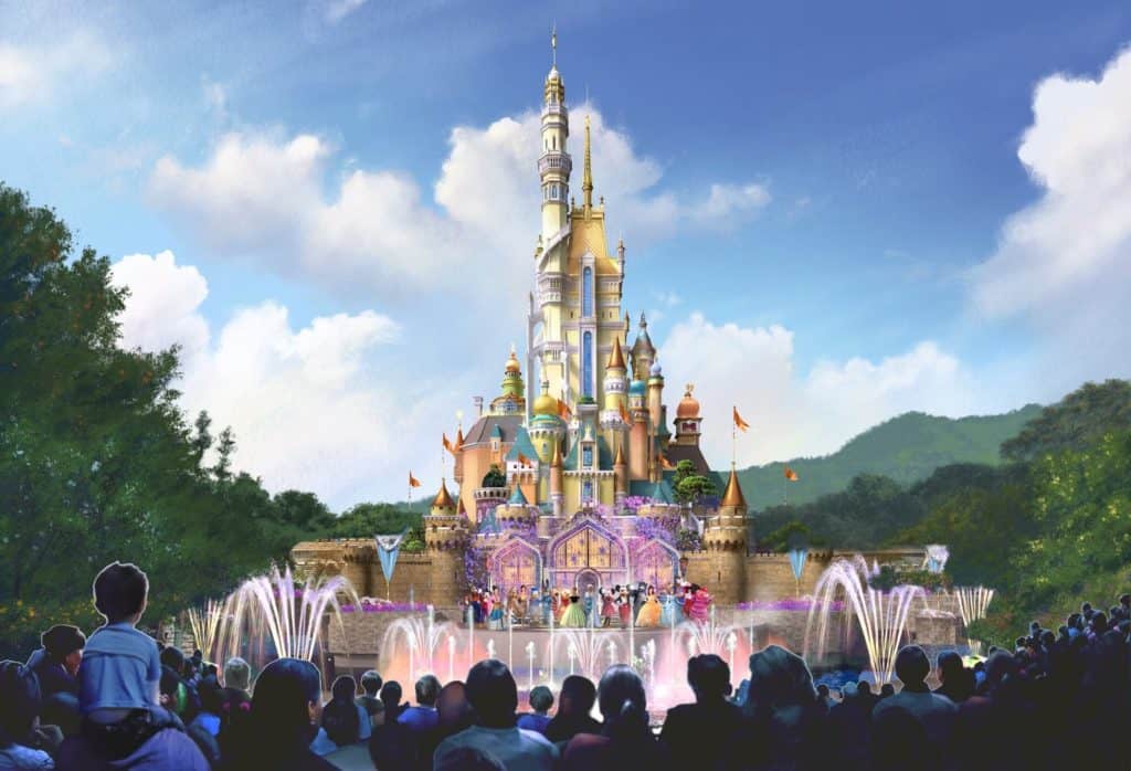 Autonomous Rail Rapid Transit El nuevo y mejorado castillo de Hong Kong Disneyland rendirá homenaje a las 13 princesas de Disney castillo de Hong Kong Disneyland