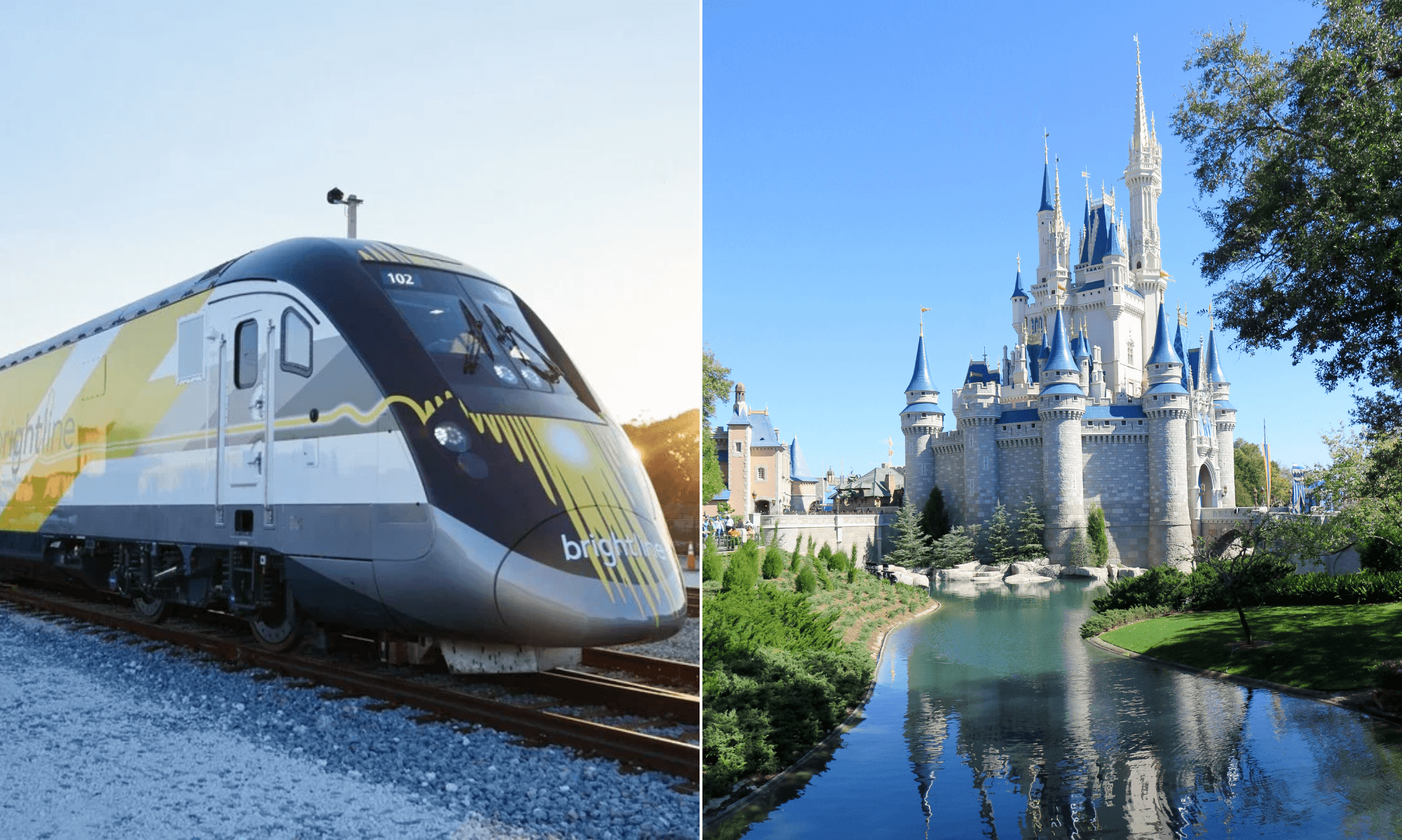 Brightline, el tren de alta velocidad de Florida, conectará Miami con en el complejo Walt Disney World Resort en Orlando 1