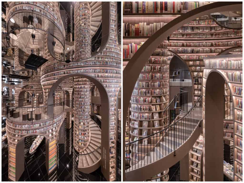 Autonomous Rail Rapid Transit Dujiangyan Zhongshu: una impresionante y surreal biblioteca en China Dujiangyan Zhongshu