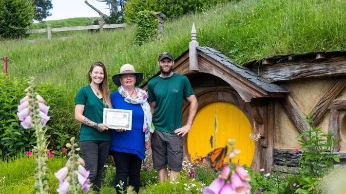 Nueva Zelanda: Hobbiton fue nombrado el mejor lugar para las mariposas