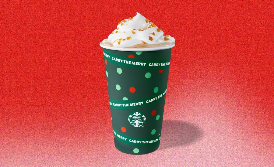 image Starbucks Starbucks presento sus nuevos vasos con disenos en rojo y verde para celebrar la llegada de la proxima Navidad 3 5