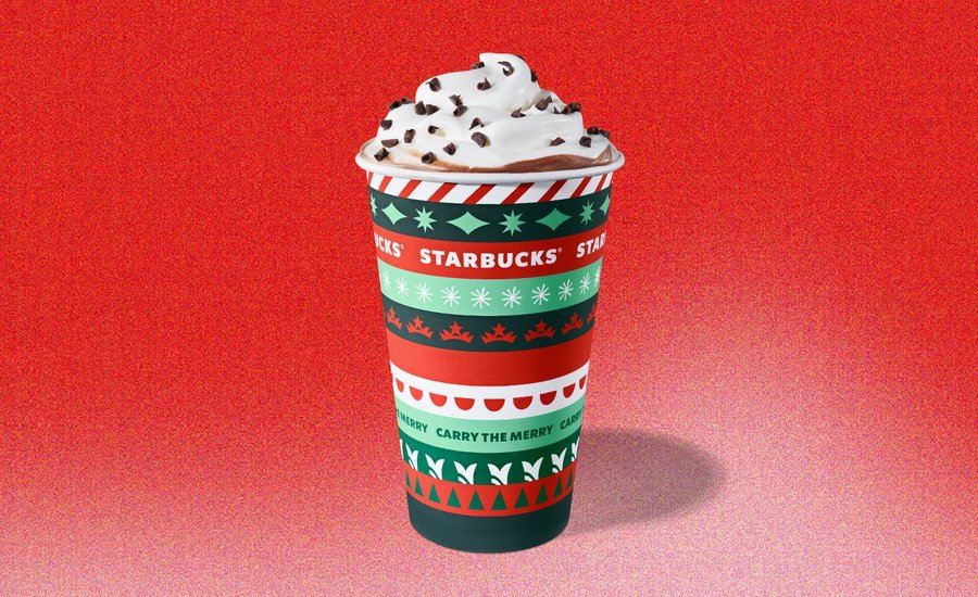 image Starbucks Starbucks presento sus nuevos vasos con disenos en rojo y verde para celebrar la llegada de la proxima Navidad 3 7