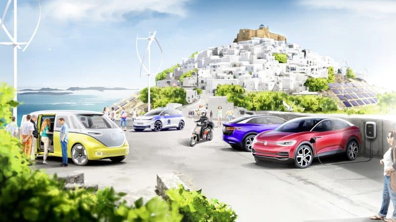 Volkswagen y el gobierno de Grecia se unen para establecer un sistema de movilidad eléctrica en la isla mediterránea de Astypalea 2