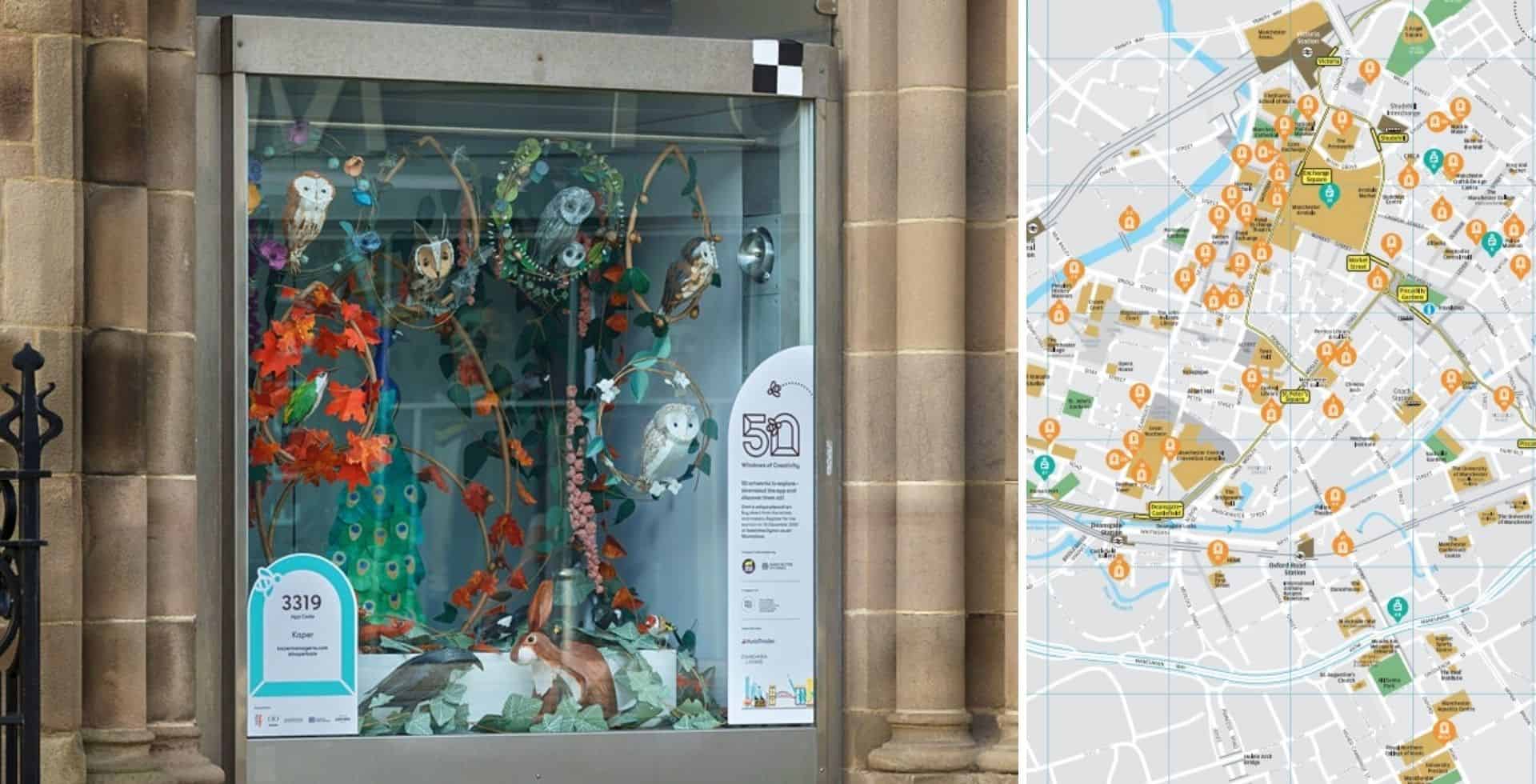 Mánchester tiene una nueva muestra de arte que convierte a la ciudad en una galería a cielo abierto