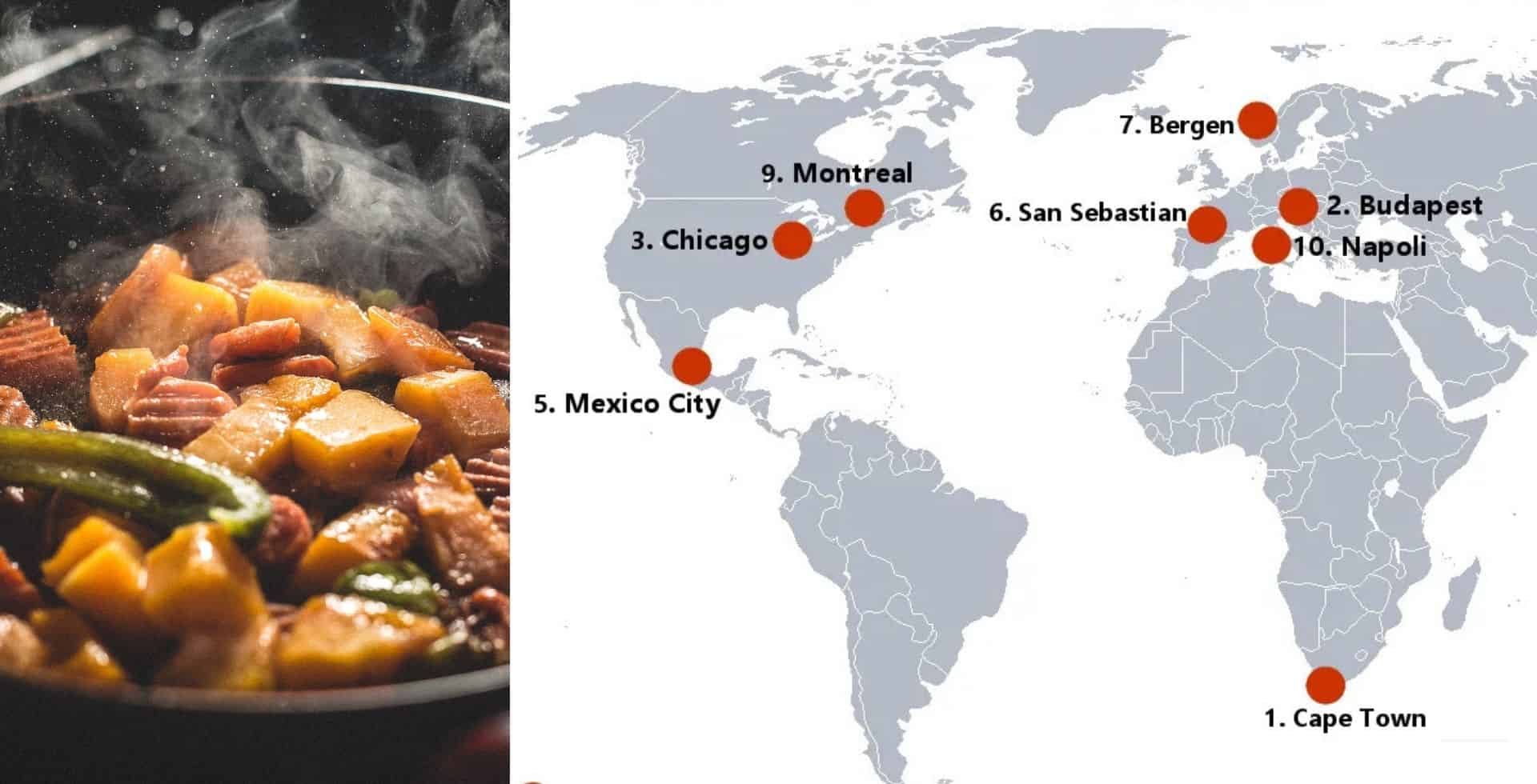 Estas ciudades son algunas de las más subestimadas por su comida, según chefs y expertos