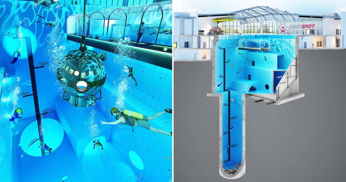 piscina más profunda Deepspoten