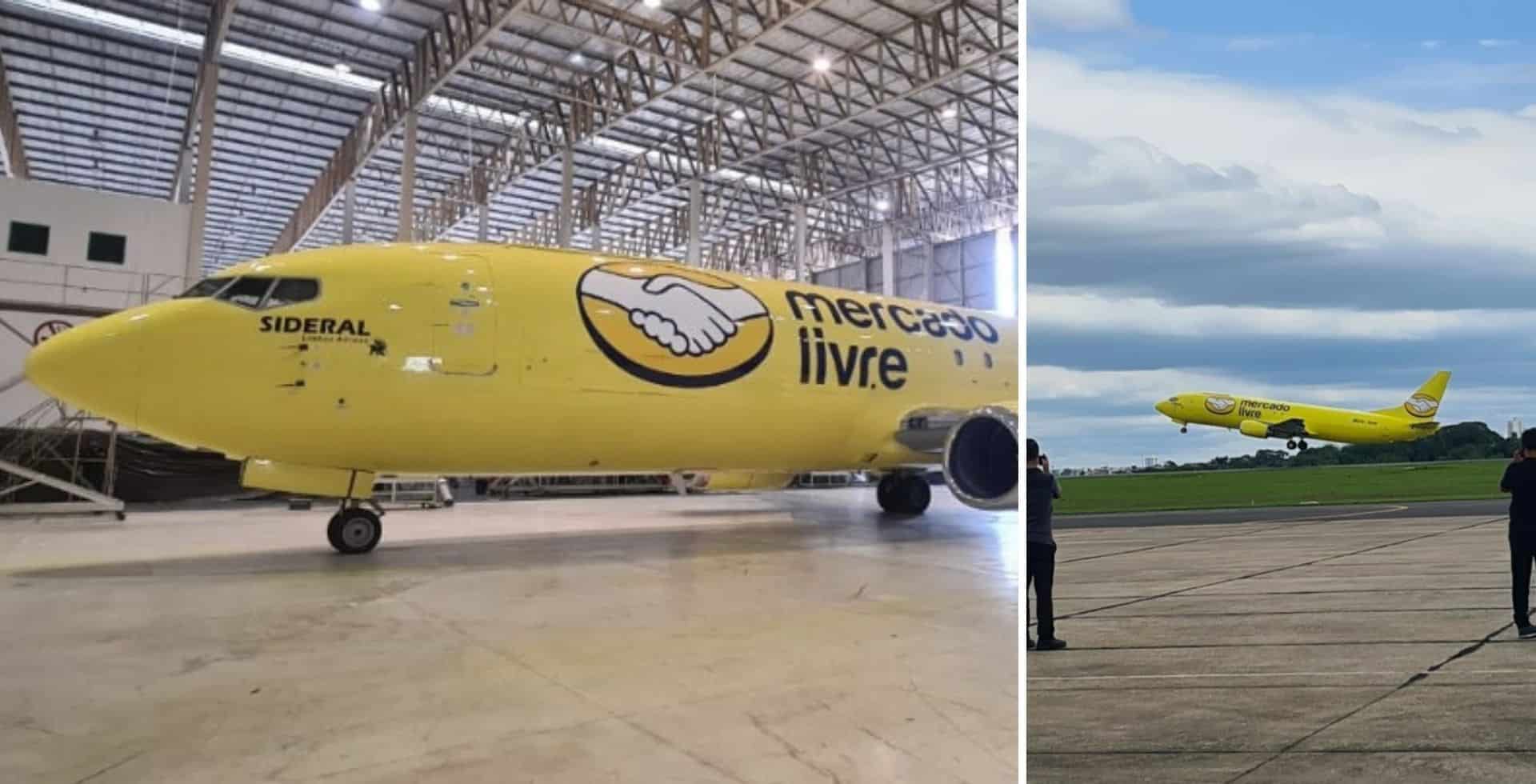 Mercado Libre presentó su propia flota de aviones para realizar las entregas en un plazo máximo de 48 horas