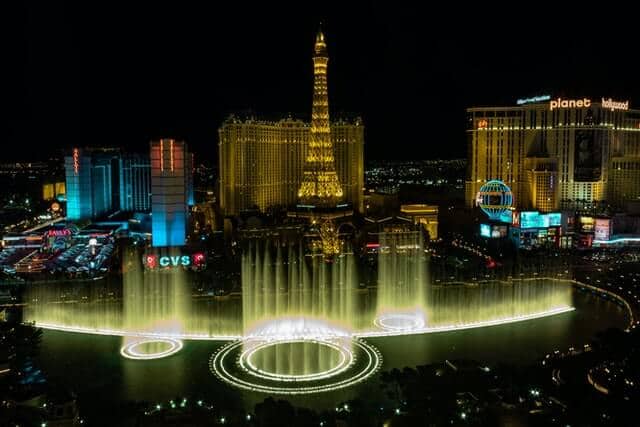 Curiosidades sobre Las Vegas: Una fuente con agua de las cañerías