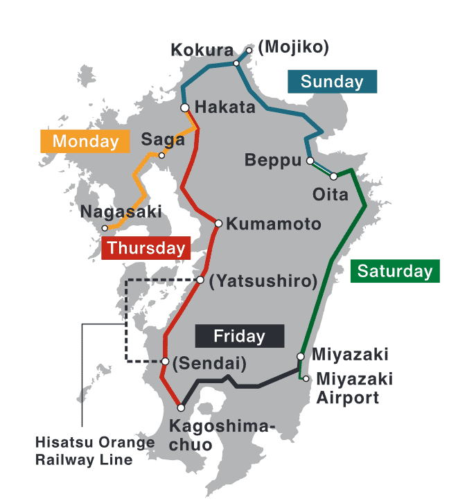 Japón: este tren de lujo lleva a turistas a recorrer una de las islas más grandes del mundo