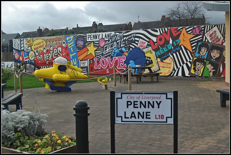 Penny Lane, Liverpool