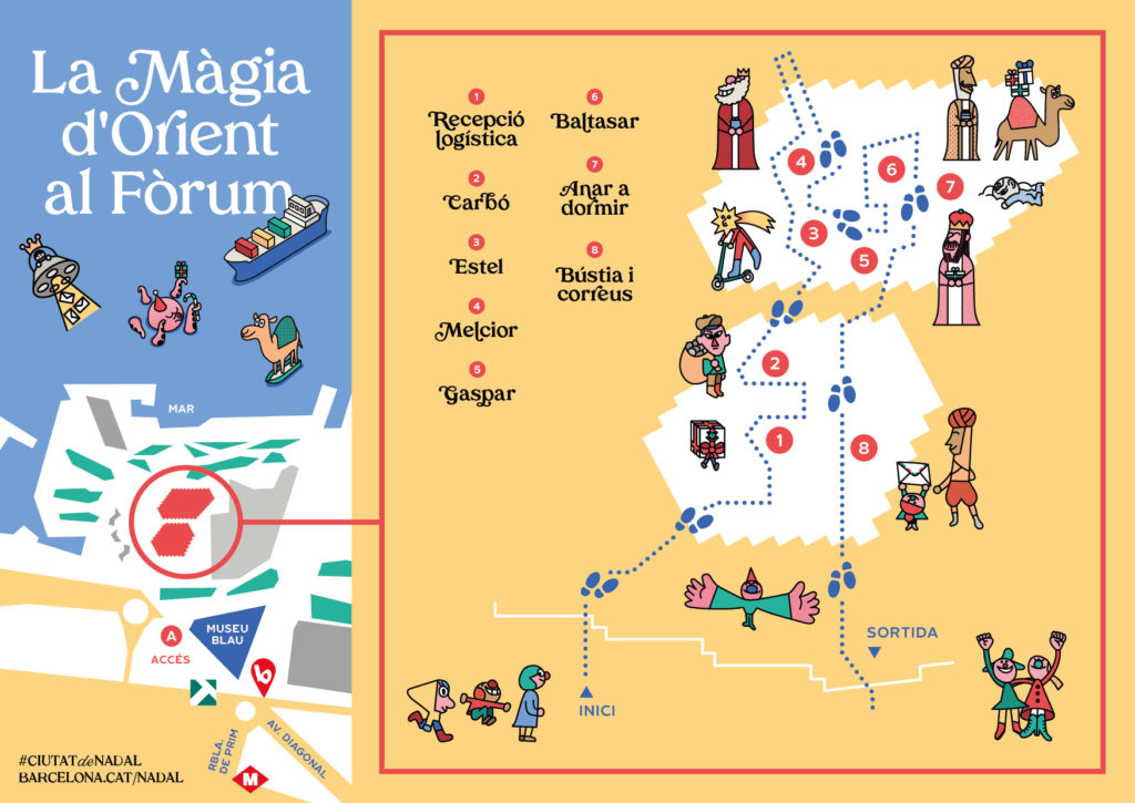 image Parc de la Màgia d'Orient Barcelona Reyes Magos