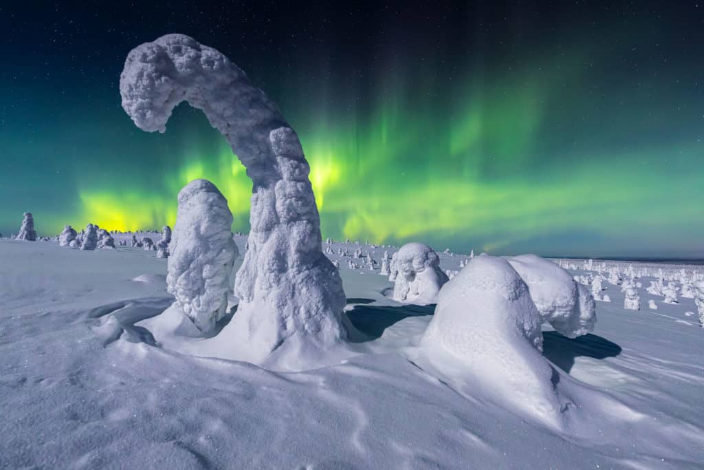 image fotografías de auroras boreales PETRI PUURUNEN