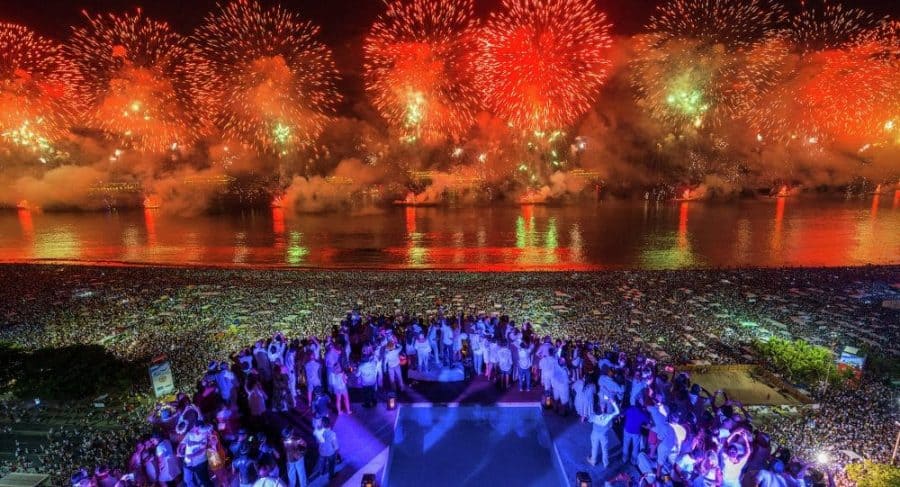 Rio de Janeiro no permitirá el ingreso a sus playas para las celebraciones de Año Nuevo en la noche del 31 de Diciembre