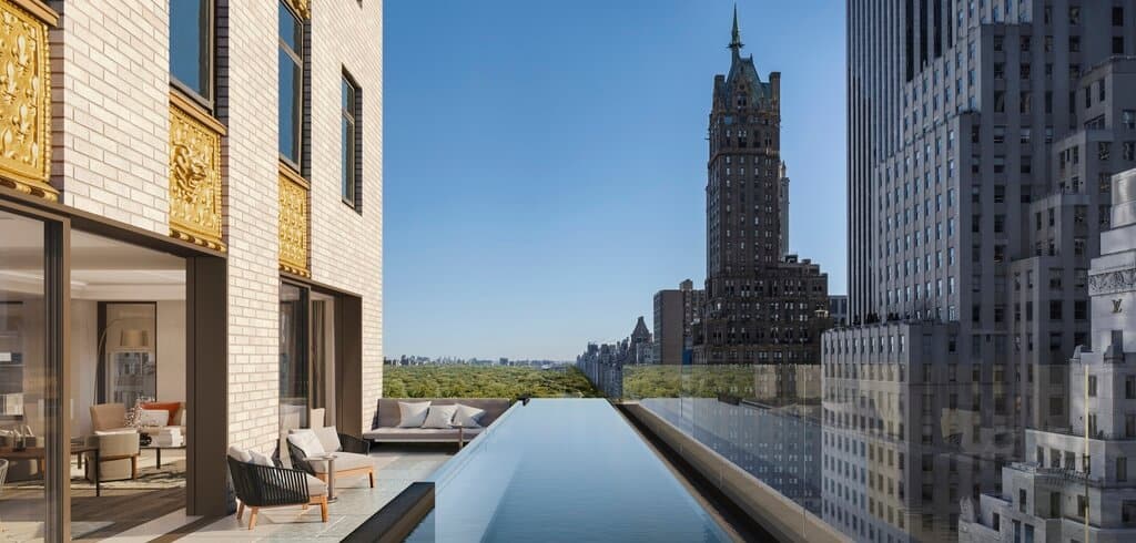 Aman New York El hotel de lujo más nuevo de Nueva York tendrá una piscina con vistas a Central Park Aman New York