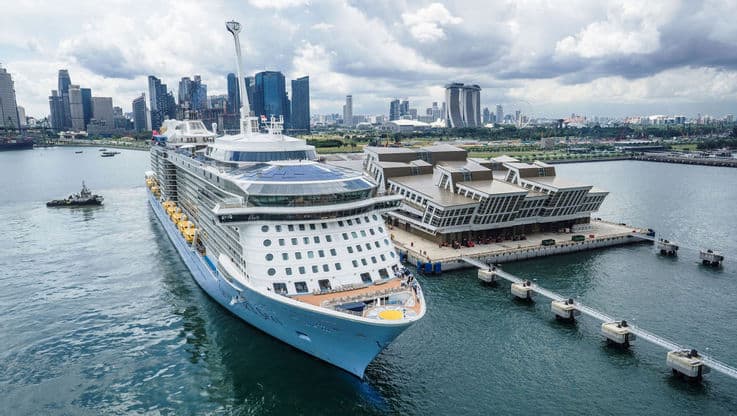 Royal Caribbean completó su primer viaje con "destino a ninguna parte" en Singapur