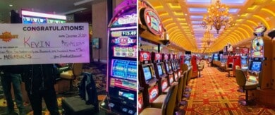 Un jugador de un casino de Las Vegas ganó el pozo acumulado de casi 15.5 millones de dólares en vísperas de Navidad