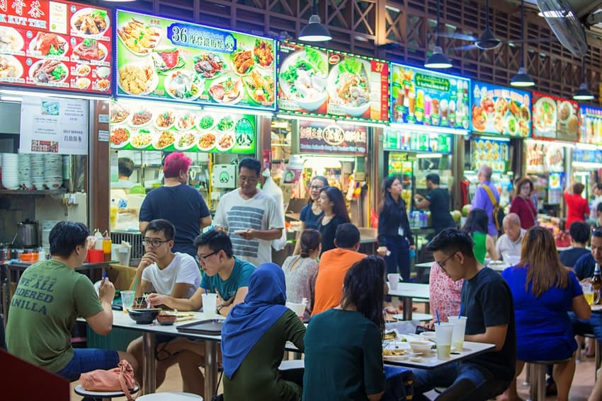 La gastronomía callejera de Singapur fue reconocida como patrimonio cultural por la UNESCO