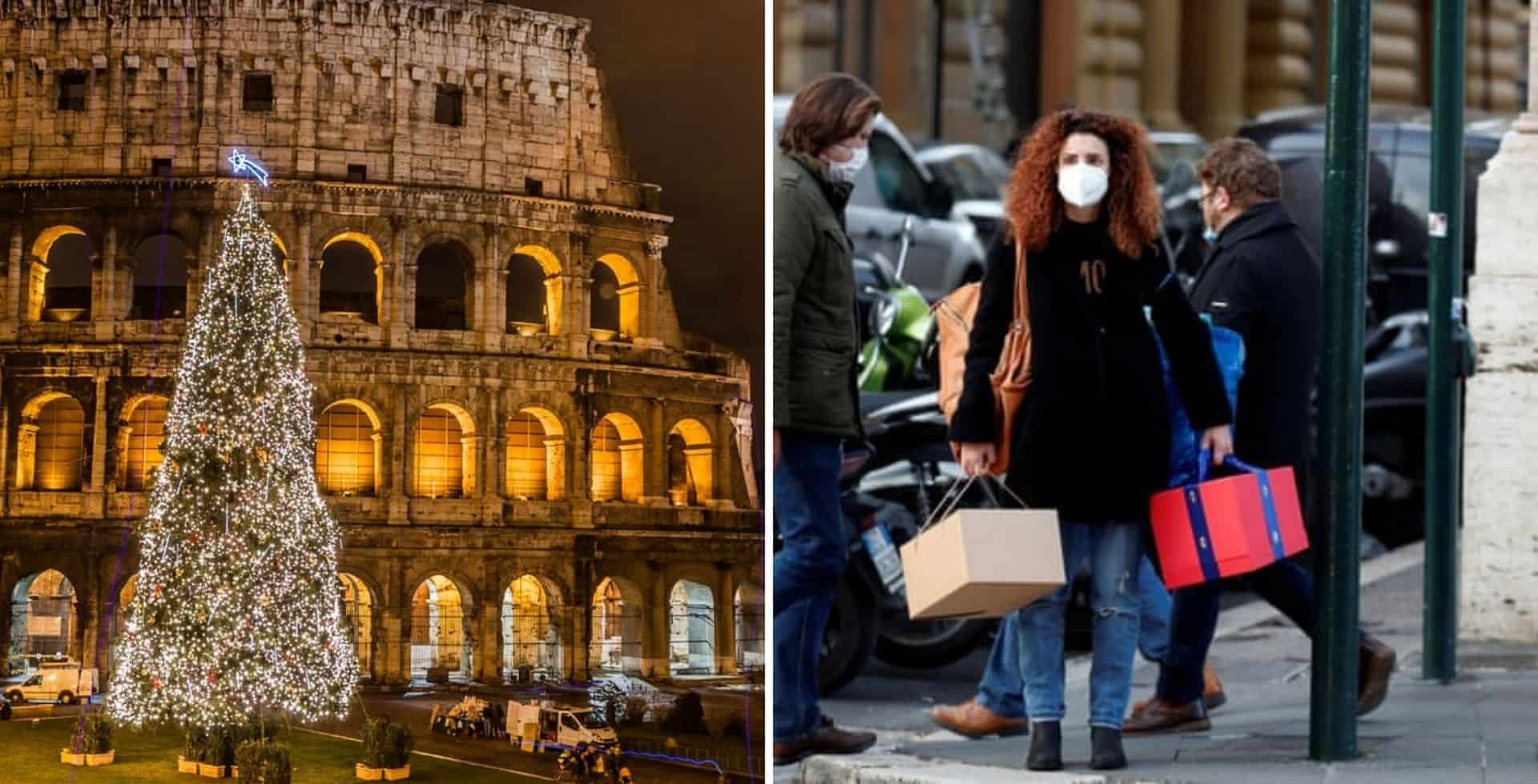 Italia aplica un nuevo confinamiento a tiempo para las fiestas para frenar la cantidad de contagios de COVID-19