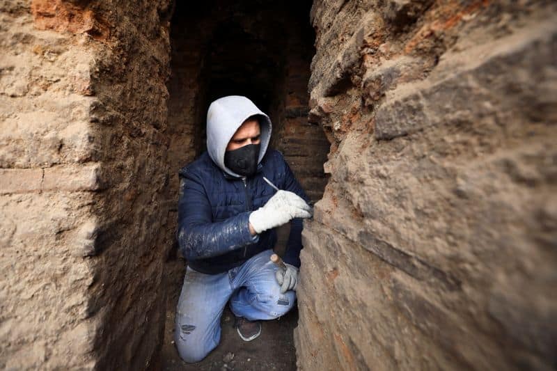 Descubren ruinas romanas en el centro de la capital de Jordania