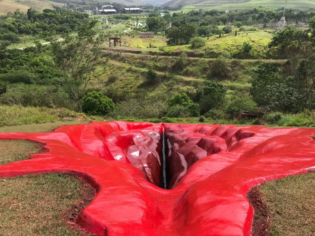 escultura de una vulva