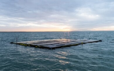 parque solar flotante