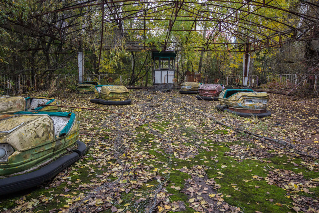 Parques de diversiones abandonados: Pripyat Park, Chernóbyl, Ucrania